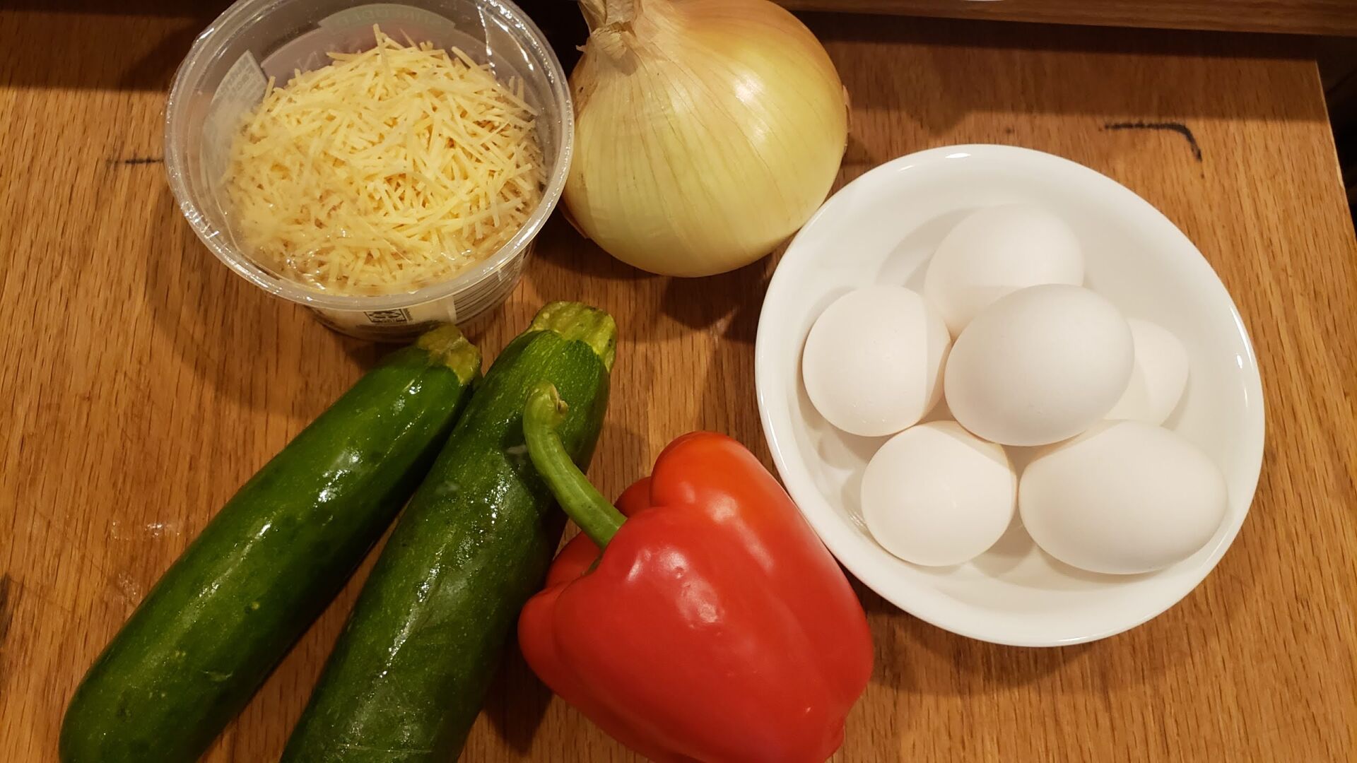 Frittata fixings